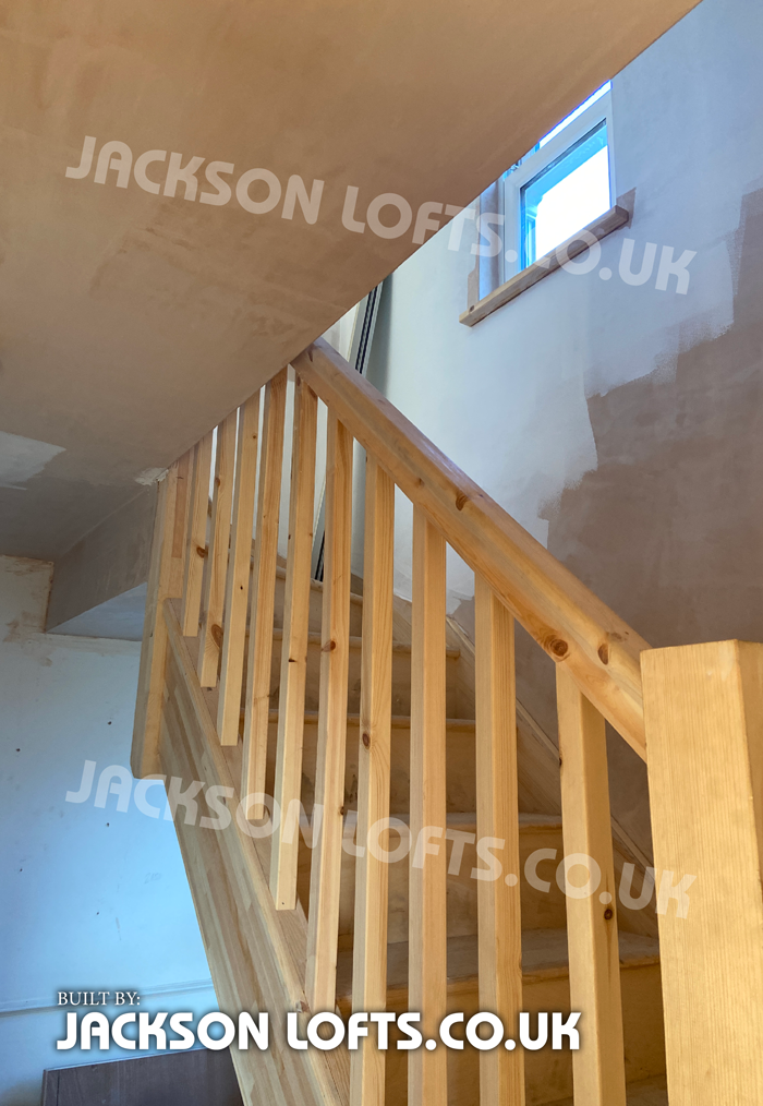 Staircase installed and fitted by Richard Jackson, Jackson Loft Conversion, Brighton
