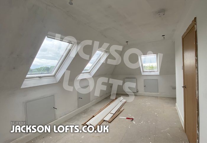 Velux windows installed by Richard Jackson, Jackson Loft Conversions, Brighton, Sussex UK